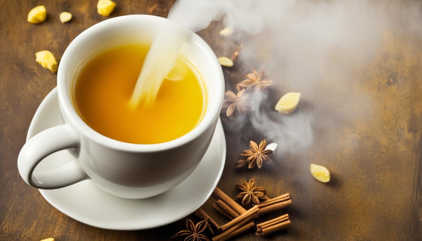 Ginger Tea for Throat Relief